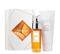 Anew AVON Set de cosmética facial - Sérum facial iluminador vitamina C + Peeling facial con vitamina C