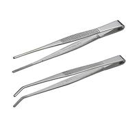 ANEX ATW-S2 - Pinzas de acero inoxidable de 150 mm, juego de 2 (recto/punta)
