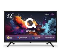 anexa - Smart TV 32 Pulgadas HD Android 11, Google Assistant, Control por Voz, televisión TDT 2024. Televisor con 3 años de garantía SMART32C01HG. Televisores compatibles Netflix, Prime Video y más