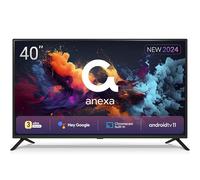 anexa - Smart TV 40 Pulgadas Full HD Android 11, Google Assistant, TDT. Televisor con 3 años de garantía SMART40C01FG, Compatible con Netflix y Prime Video