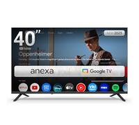 anexa - Smart TV 40 Pulgadas Full HD, Google TV con Android 14, TDT 2025, Televisor con 3 años de garantía, SMART40C02FG, Compatible con Netflix, Prime Video y más