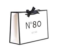 ANFENG 80th Birthday Keepsake Gift Vintage Bag Medium 13in for Women 1945 Mom Anniversary Novelty 80 Year Old Party Paper Bags Shopping Idea (Medium Size)