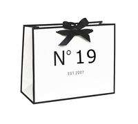 ANFENG Bolsa vintage de recuerdo de cumpleaños número 19, mediana de 13 pulgadas para mujeres, aniversario de mamá 2007, novedad, bolsas de papel para fiesta de 19 años, idea de compra (tamaño mediano