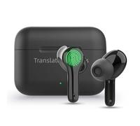 Anfier Traductor de dispositivo traductor auriculares negros M6 traducción de idiomas alta precisión respuesta rápida (sin paquete sin conexión)