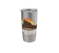 Anfiteatro Red Rocks Morrison Colorado Vaso térmico de acero inoxidable de doble pared