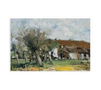 ANFOTCM Póster de Albert Mascaux (lienzo de 1900, 50 x 75 cm)