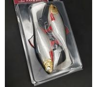 ANFS 2 Piezas Kit de Pesca Señuelo Artificial 3D 14cm/5.5 Pulgadas para , Perca y - Artificial
