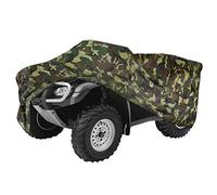 ANFTOP 210D Funda para Quad ATV Impermeable 4 Ruedas Cubierta Exterior Protección UV al Aire Libre Camuflaje 256 * 110 * 120cm