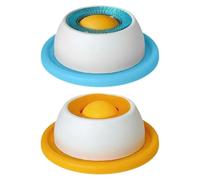Angaekkot Leckspielzeug für Hunde,Hundelickspielzeug,Hundespielzeug Intelligenz mit Saugf,Dog Licking Bowl Ball,Welpenpielzeug zum Lecken, Lick Bowl Hund,schleckball Für Hunde & Katzen B)