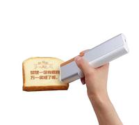 ANGDI Impresora Portátil de Mano Comestible para Alimentos y Café, Arte con Leche, Código de Barras a Color Inalámbrico