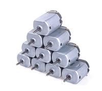 ANGEEK 10 mini motores DC 1,5 V-6 V Micro130 motor eléctrico 23000 RPM potente motor magnético para juguetes coche robot DIY fan proyecto de ciencia STEM