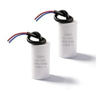 ANG BB60 25µF 450V 50/60 Hz Condensador,condensador de arranque de 25UF,condensador de motor de 38 x 70 mm apto para lavadoras y bombas de piscina (2 unidades)