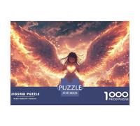 Ángel 1000 Piece Jigsaw Puzzle For Adults EduGatoional Games Stress Relief Puzzle Exercise The Memory of The Brain for Adults and Kids, Age 12 Years Up 38x26cm/1000pcs
