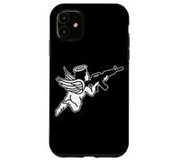 Ángel Ametralladora querubín Carcasa para iPhone 11