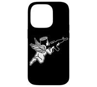 Ángel Ametralladora querubín Carcasa para iPhone 14 Pro