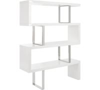 Angel Cerda Estantería blanca y acero