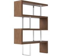 Angel Cerda Estantería nogal y acero