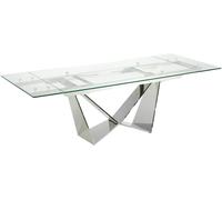 Angel Cerda Mesa comedor extensible cristal