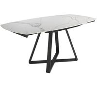 Angel Cerda Mesa comedor extensible mármol blanco