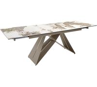 Angel Cerda Mesa comedor extensible rectangular mármol porcelánico
