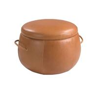 Angel cerda puff piel camel