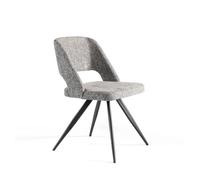 Angel cerda silla tela gris