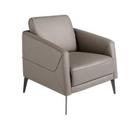 Angel cerda sillón piel gris oscuro