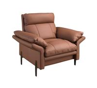 Angel Cerda Sillón piel marrón