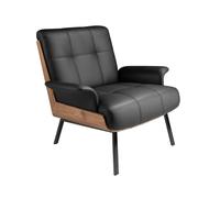 Angel cerda sillón polipiel negro