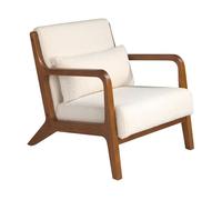 Angel cerda sillón tela blanco