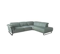 Angel cerda sofá chaise longue relax derecha piel verde turquesa