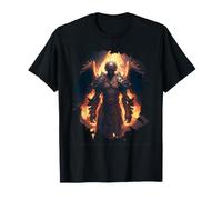 Ángel de Fuego con Llamas del Infierno Camiseta