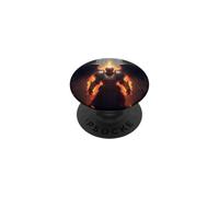 Ángel de Fuego con Llamas del Infierno PopSockets PopGrip Adhesivo
