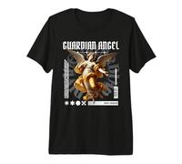 Ángel de la Guarda Divino Protector Angelcore Gótico Renacimiento Camiseta Premium