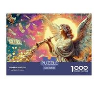 Ángel de la Riqueza Rompecabezas para Adultos Imposible, De Alta Definición - Un Regalo Navideño Que Encanta A Mujeres, Hombres, Adultos Y Niños A Partir De Los 14 Años 52x38cm/1000pcs