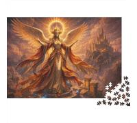 Ángel de la Virtud Puzzle 1000 Piezas Adultos Y Niños,Deco Pared,Regalo Ideal,14 Años+,Premium,Cartón,Rompecabezas,Anti-estrés,Relax,Desafío,Reto,Educativo 52x38cm