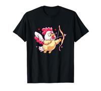 Ángel de Pollo Cupido Divertido con alas Camiseta