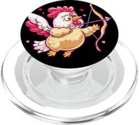 Ángel de Pollo Cupido Divertido con alas PopSockets PopGrip para MagSafe