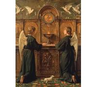 áNgel Diamond Painting, 5D Diamond Painting Adultos Hombre, DIY Manualidades Adultos Kit Punto de Cruz, Cuadro Diamantes Cristal Bordado, Pintura de Diamante para Decoración Hogar 40X50cm 1-6939