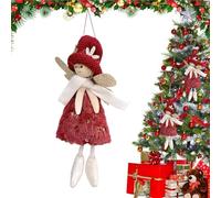 Angel Doll Pendants - Angel Plush Decoration, Christmas Angel Ornaments, Angel Doll Pendants Christmas Angel Wings Ornament, Angel Doll Ornaments for New Year Birthday Decor