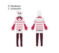 (Angel Dust, 110) Hotel Hazbin Charlie Vaggie Ad Nugget Angel Dust Cosplay Disfraz Anime Juego de rol