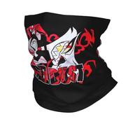 Angel Dust Helluva Boss Bandana para el cuello, bufanda estampada, máscara cálida para ciclismo, unisex, para adultos e invierno