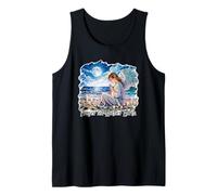 Ángel en la playa - Oración por la Madre Tierra 1 - Fan Fun Camiseta sin Mangas
