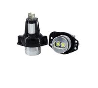 Angel Eye 2x libre de errores 10w 60w Angel Eyes marcador luces bombillas blanco/rojo/azul ajuste uso for BMW E90 E91 3 Series 325i 328i 335i 2006-2008(10w white)