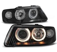 Angel Eyes Scheinwerfer Tuning Tec Para Audi A3 (8L) 00-03 Negro Delantero