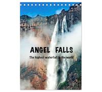 Angel Falls The tallest waterfall in the world (Desk Calendar 2026 DIN A5 portrait), CALVENDO 12 Month DeskCalendar: SALTO ANGEL or Angel Falls a lifetime experience in the jungle of Venezuela