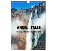 Angel Falls The tallest waterfall in the world (Wall Calendar 2026 DIN A4 portrait), CALVENDO 12 Month Wall Calendar: SALTO ANGEL or Angel Falls a lifetime experience in the jungle of Venezuela