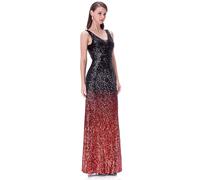 Angel-fashions Mujer Lentejuela Vestido de Noche Gatsby Flapper Xlarge