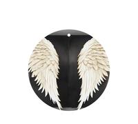 Angel Feathers - Juego de tarjetas de ambientador redondas para coche, aroma a lavanda, 10/24 piezas