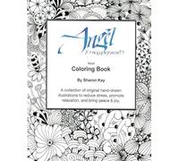Angel Fingerprints: Adult Coloring Book